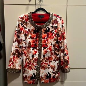 St. John jewel encrusted jacket